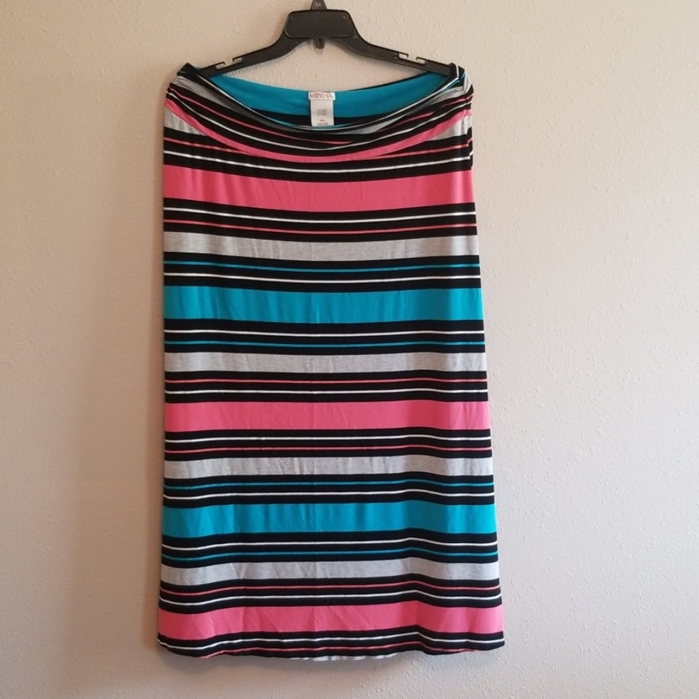 Multicolored Long Skirt
